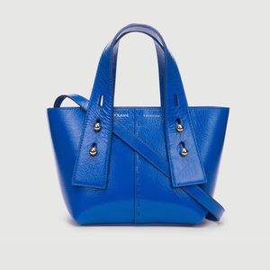 FRAME Mini Les Second Bag in Cobalt Blue